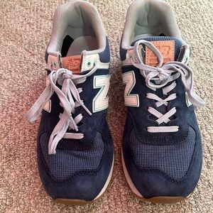 New Balance 574 Navy Blue Size 9.5
